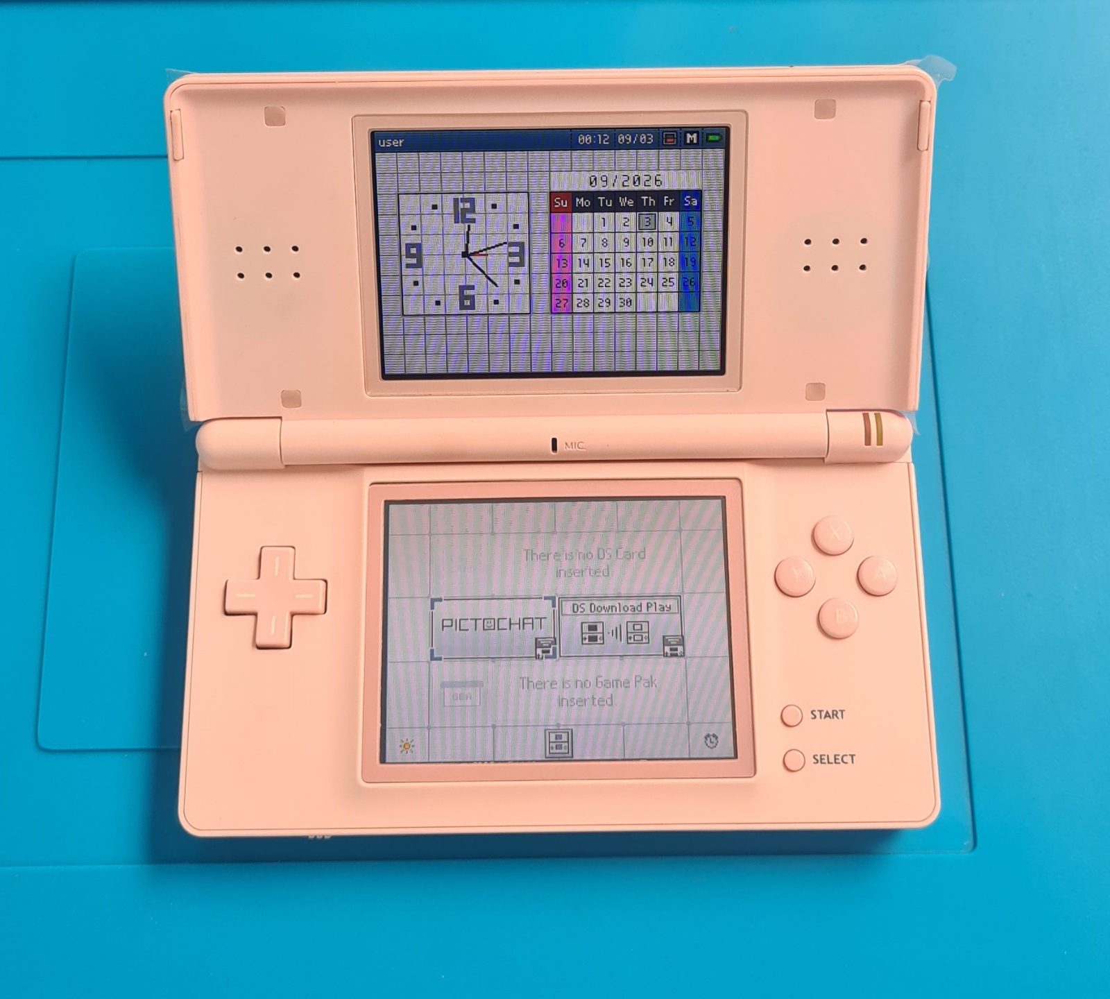 DS Lite Housing replacement (broken hinge).