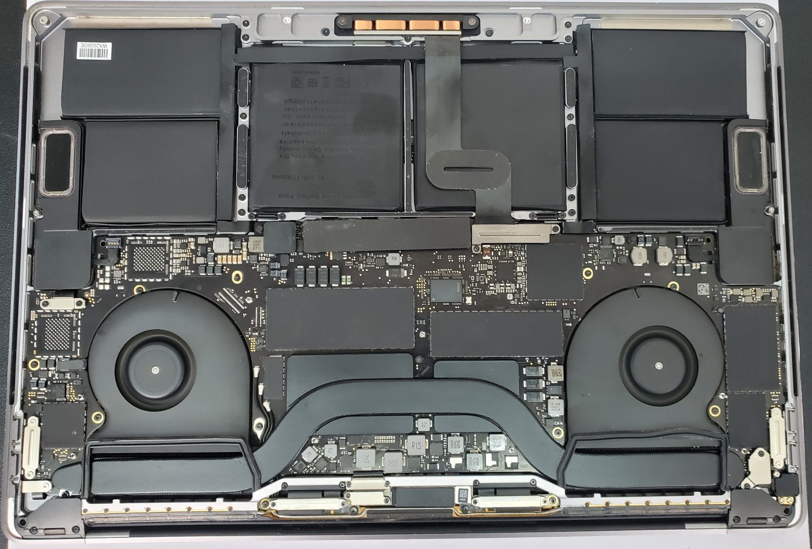 MacBook Pro (A1990) Battery replacement.