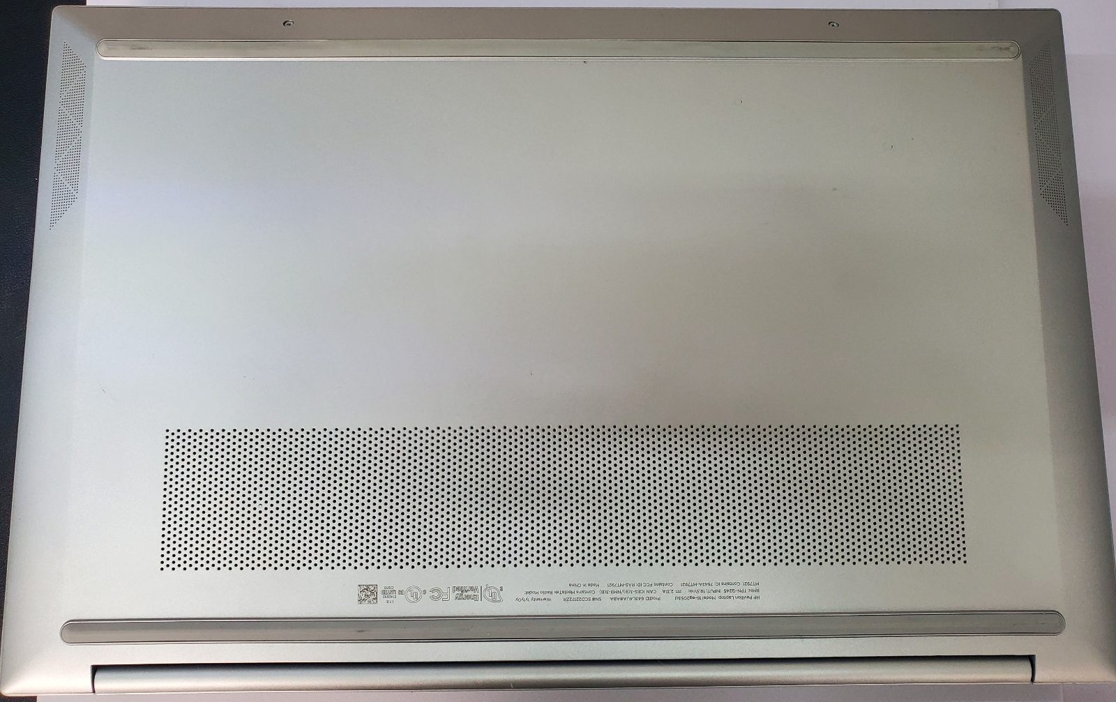 HP New OS Window's installation, Battery Replacement